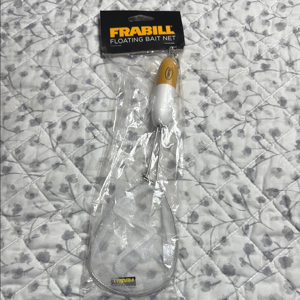 Floating Bait Net - White and Gold